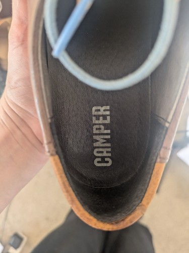 Camper brown and - brown, leather