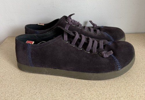 Camper peu purple suede - suede, shoes