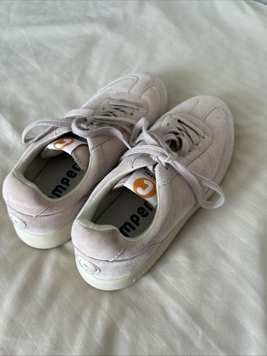 Camper uno pink nubuck and - pink,