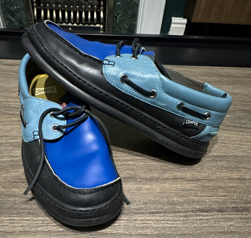 Camper twins leather derby - camper,